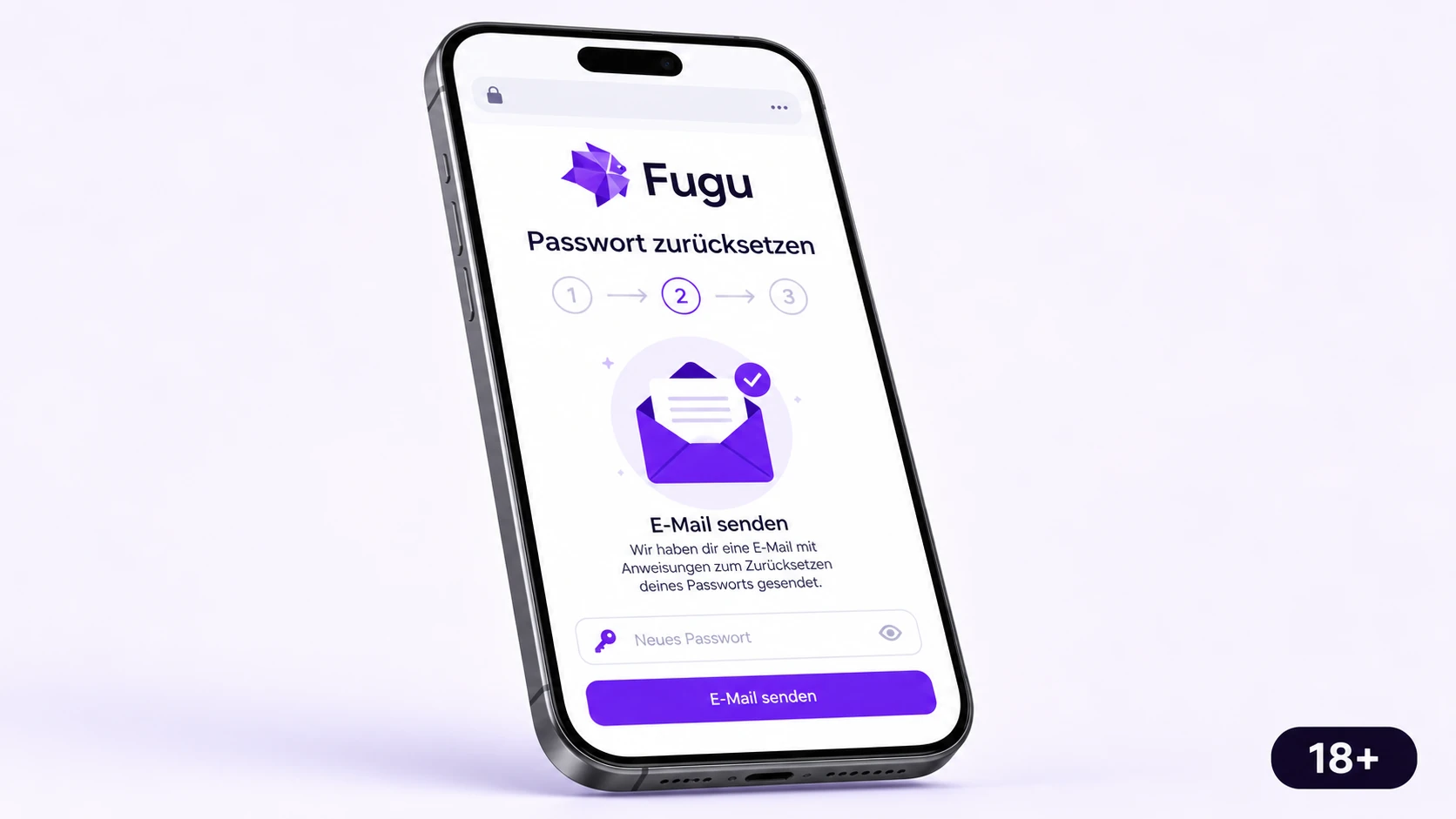 Passwort beim Fugu Casino Login vergessen